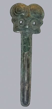 Fig. 1 Bronze harness frontlet, British Museum 