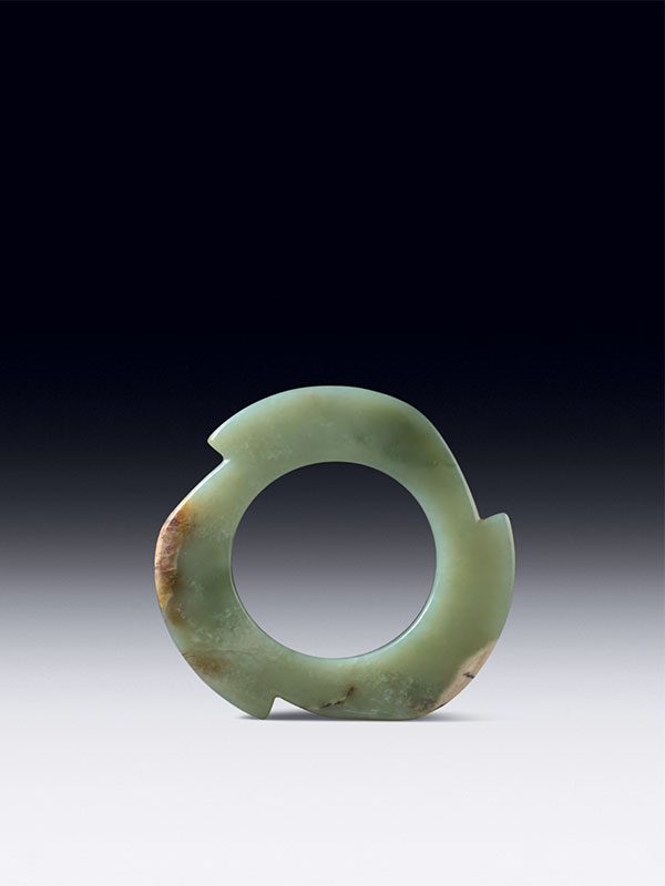 Jade Notched Bi Disc, Xuan Ji