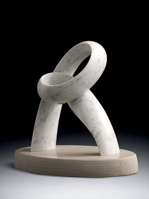 Marble sculpture by Yamada Masaharu
