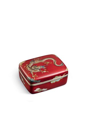 Cloisonné enamel box