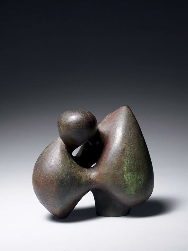 Bronze sculpture by Fumio Otani