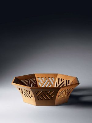 Yew wood basket