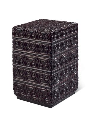 Tixi lacquer tiered box