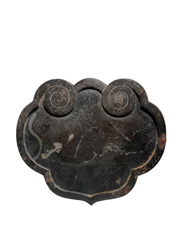Stone box of ruyi head form 
