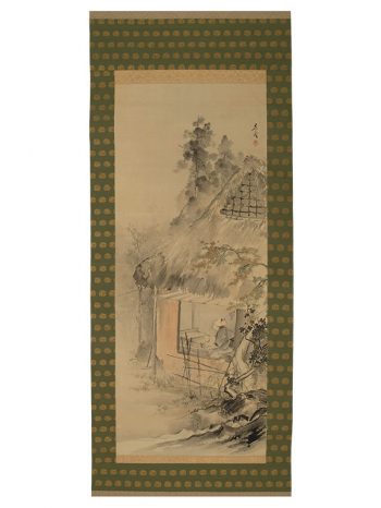 Scroll painting by Zeshin