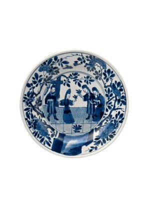 Porcelain plate depicting the ‘Sense of Smell’