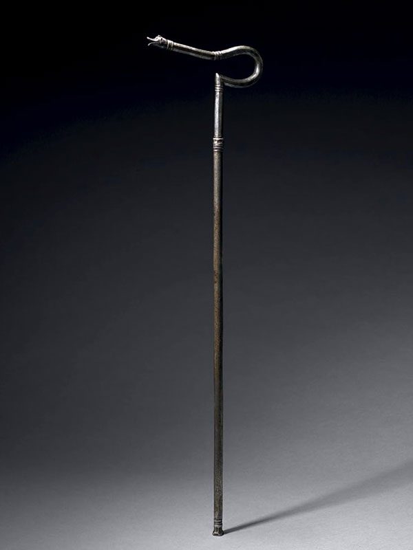 Steel dervish crutch (Zadar Takiyah gupti)