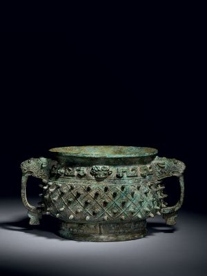Bronze ritual food vessel, Gui
