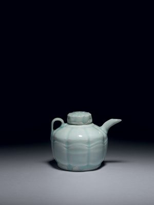 Qingbai porcelain covered ewer