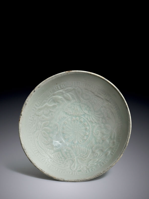 <em>Qingbai</em> porcelain bowl with wild geese
