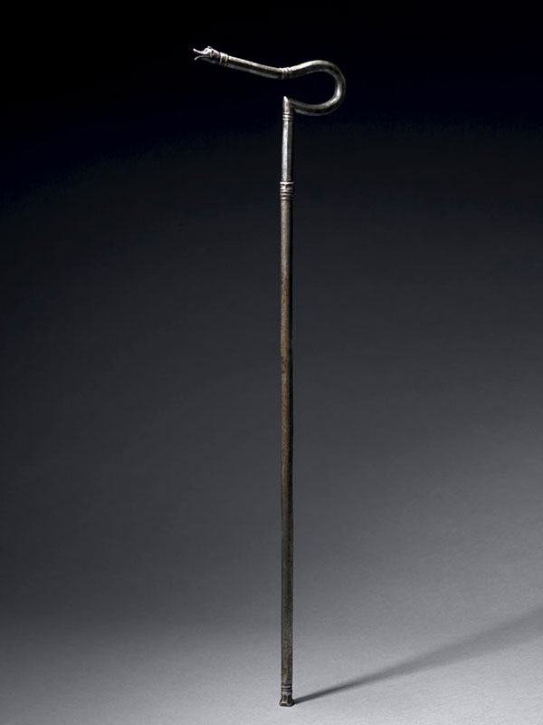 Steel dervish crutch (<em>Zadar Takiyah gupti</em>)