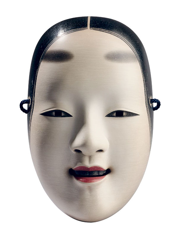 Noh mask by Nogawa Yozan II (1943 – present)