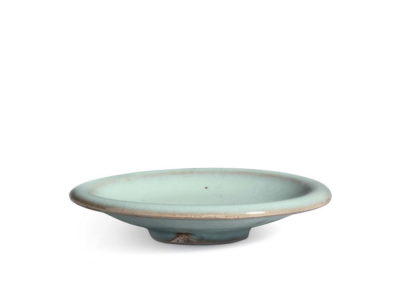 Jun stoneware saucer