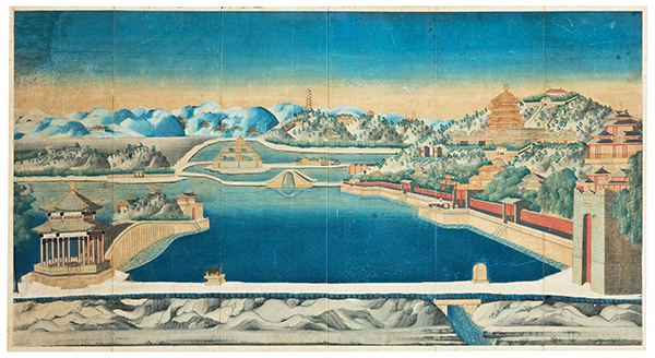 Painting of the Summer Palace 