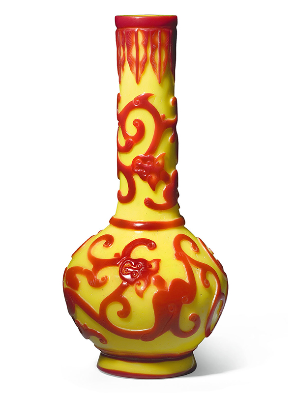 Beijing glass bottle vase