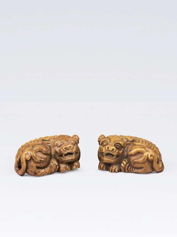 Two horn lions