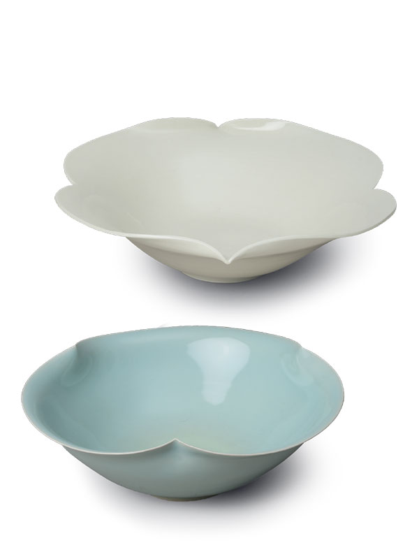 Two porcelain bowls