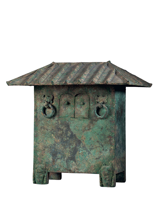 14 Bronze model of a granary