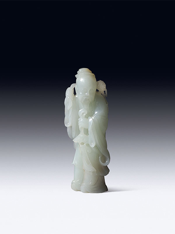 54 Jade figure of a sage